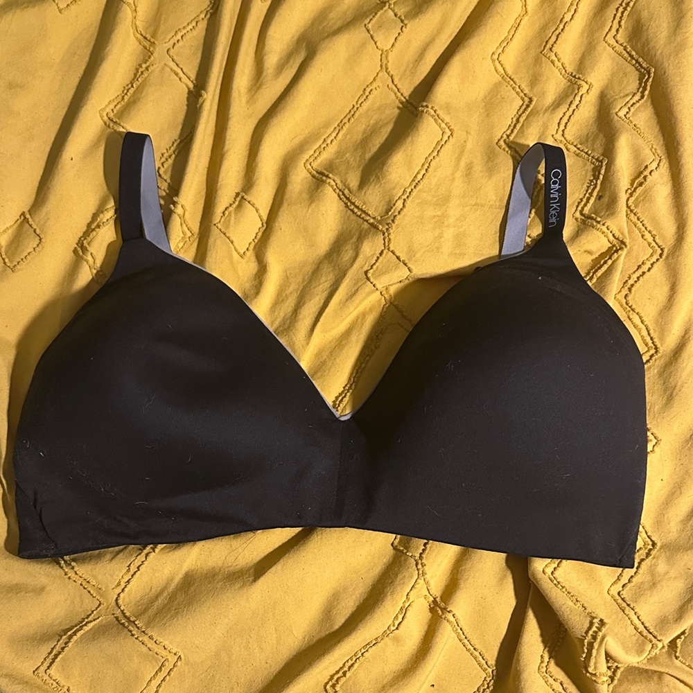 Calvin Klein Black Seamless Bra